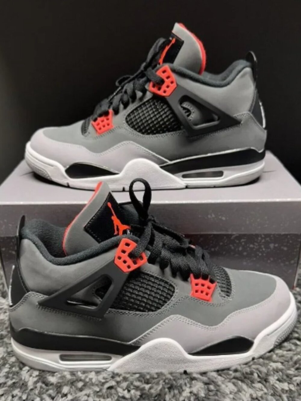 Air Jordan 4 Infrared Shoes Sneakers Mens‎